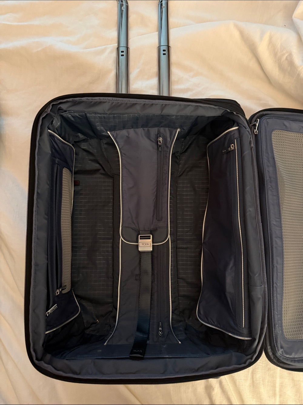 Tumi Black Travel Briefcase with Front Zip Pockets - Picture 8 of 12